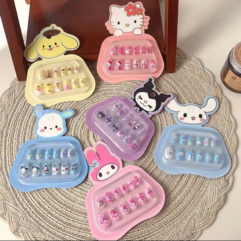 3 pcs for $10 Cute Sanrio Press-On Nails Set